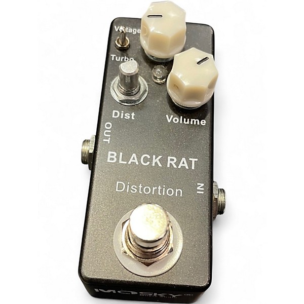 Used Mosky BLACK RAT DISTORTION Effect Pedal