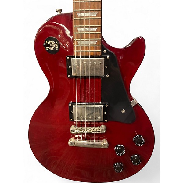 Used Epiphone Les Paul Studio Candy Apple Red Solid Body Electric Guitar