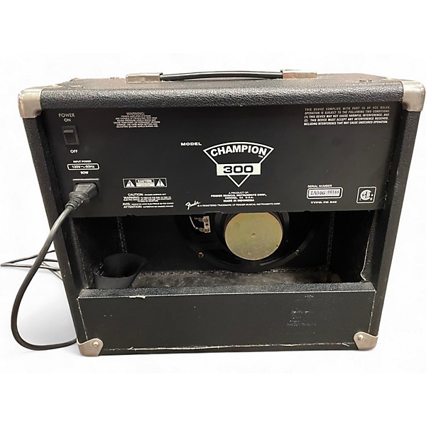 Used Fender Champion 300 Guitar Combo Amp