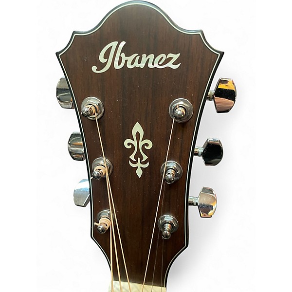 Used Ibanez AE140 Black Acoustic Electric Guitar