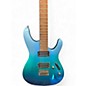 Used Ibanez S521 Metallic Aqua Marine Solid Body Electric Guitar