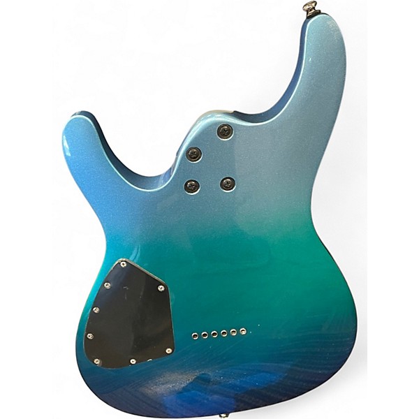 Used Ibanez S521 Metallic Aqua Marine Solid Body Electric Guitar