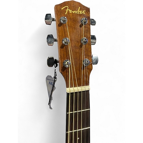 Used Fender dg8s natural Acoustic Guitar