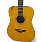 Used Yamaha FGTA Vintage Natural Acoustic Electric Guitar
