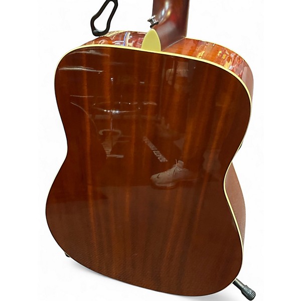 Used Yamaha FGTA Vintage Natural Acoustic Electric Guitar