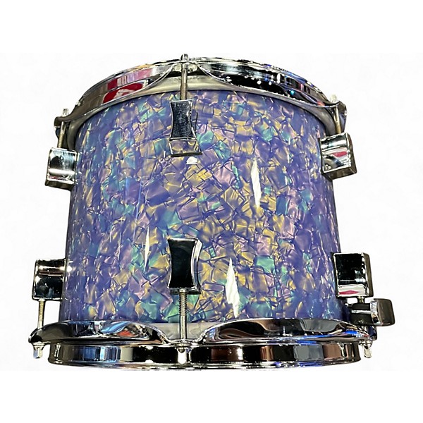 Used Pork Pie USA 6 Piece Custom Mediterranean Pearl  Drum Kit