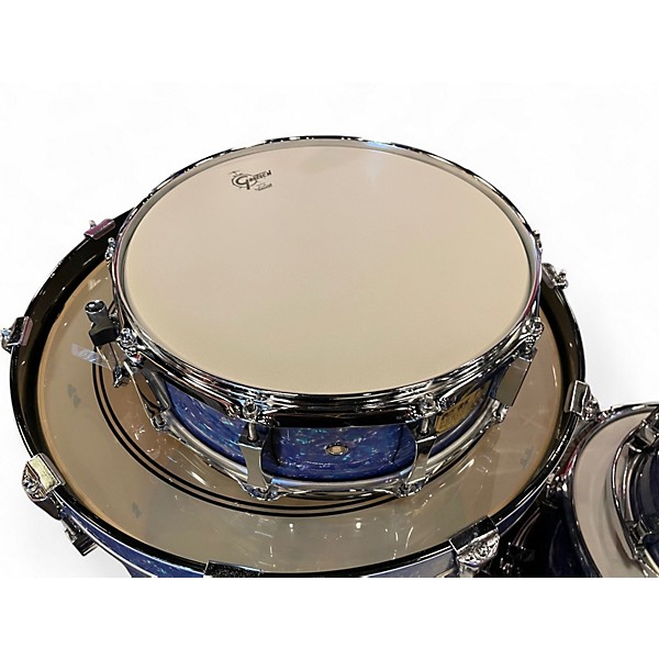 Used Pork Pie USA 6 Piece Custom Mediterranean Pearl  Drum Kit