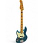 Used Sire marcus miller v5 left handed blue Electric Bass Guitar thumbnail