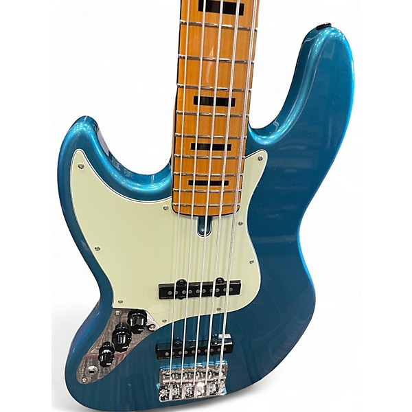 Used Sire marcus miller v5 left handed blue Electric Bass Guitar