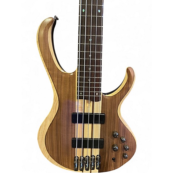 Used Ibanez BTB745 Natural Electric Bass Guitar