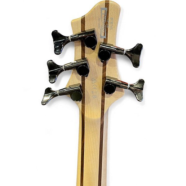Used Ibanez BTB745 Natural Electric Bass Guitar