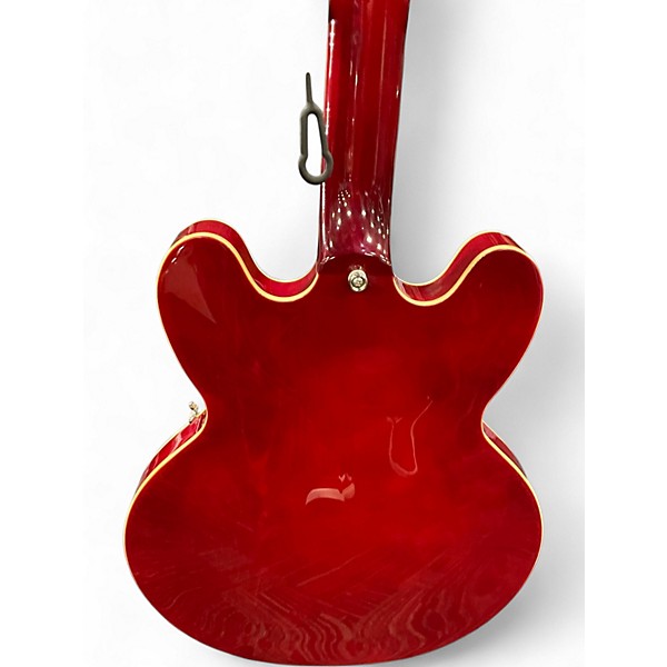 Used Epiphone ES335 Wine Red Hollow Body Electric Guitar