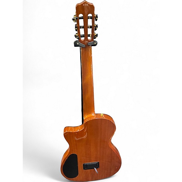Used Cordoba Stage Edge Burst Classical Acoustic Electric Guitar