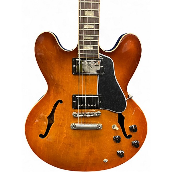 Used 2017 Gibson ES335 BROWN Hollow Body Electric Guitar