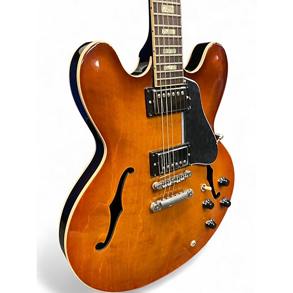 Used 2017 Gibson ES335 BROWN Hollow Body Electric Guitar