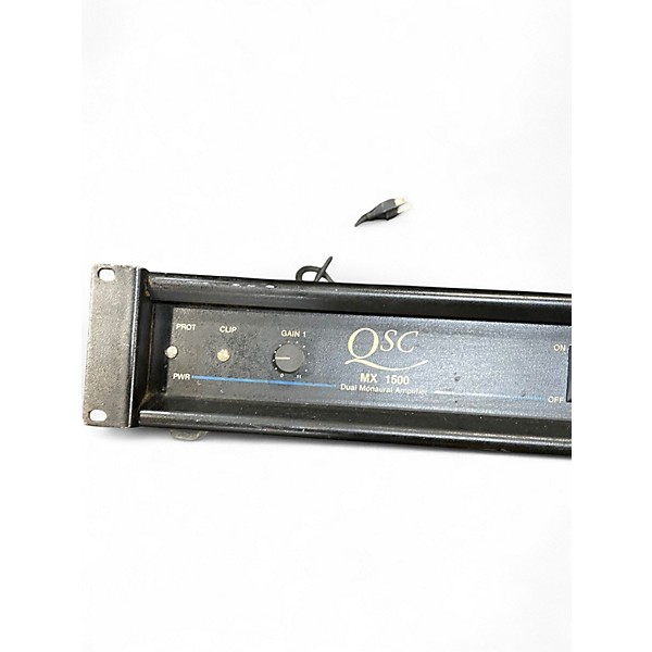 Used QSC MX1500 Power Amp