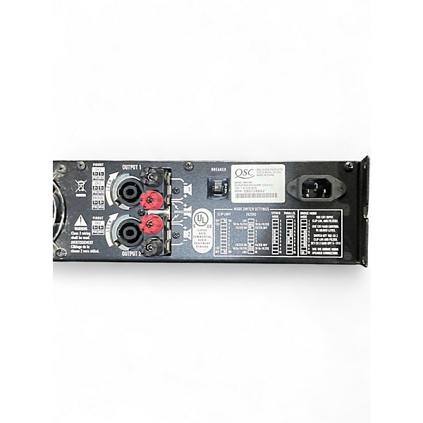 Used QSC RMX850 Power Amp