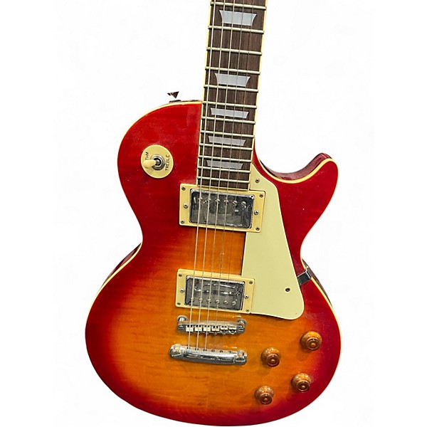 Used Epiphone LES PAUL MODEL Iced Tea BURST Solid Body Electric Guitar