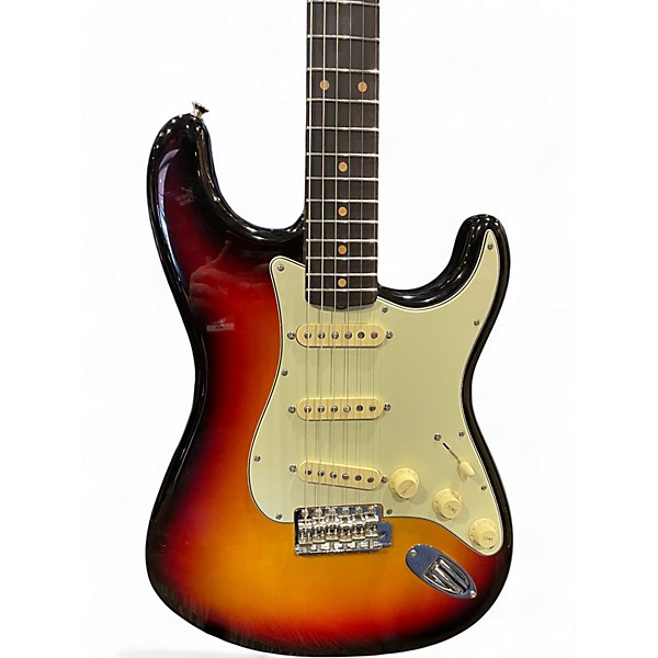 Used Fender AMERICAN VINTAGE II 1961 STRATOCASTER 3 Color Sunburst Solid Body Electric Guitar