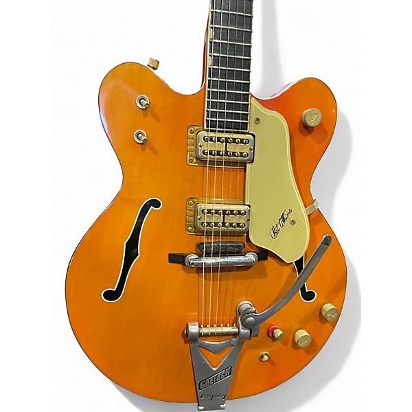 Vintage 1964 Gretsch Guitars 6120 CHET ATKINS Orange Hollow Body Electric Guitar