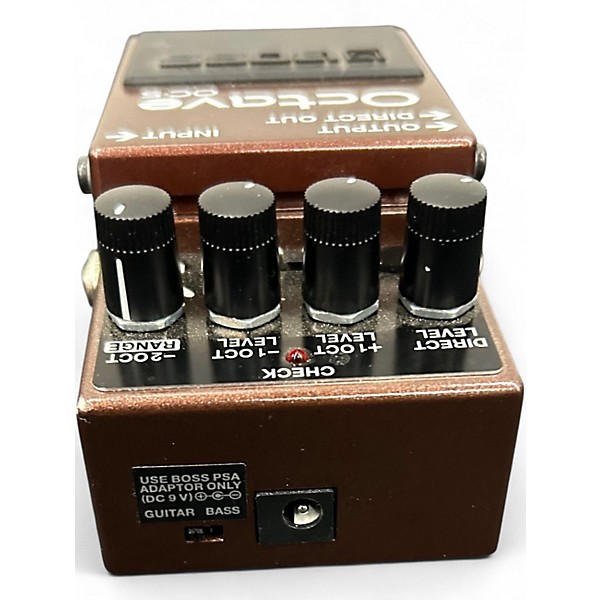 Used BOSS OC5 OCTAVE Effect Pedal