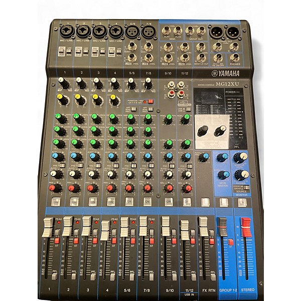 Used Yamaha MG12XU Unpowered Mixer
