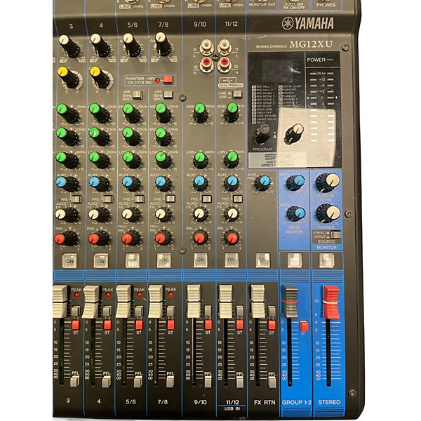 Used Yamaha MG12XU Unpowered Mixer