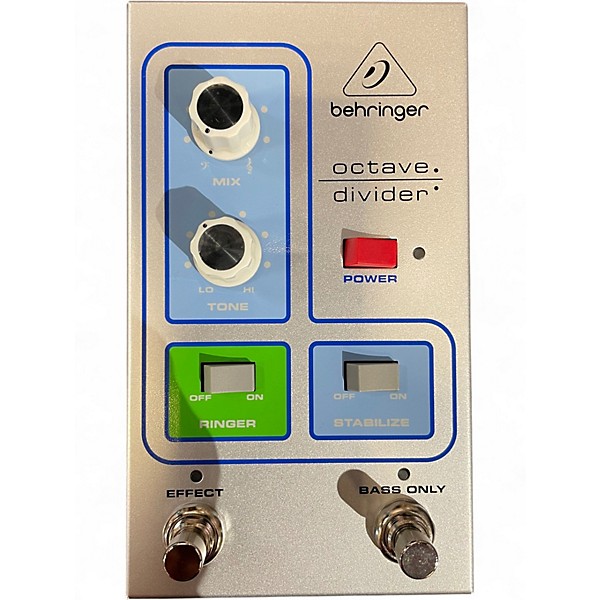 Used Behringer OCTAVE DIVIDER Effect Pedal