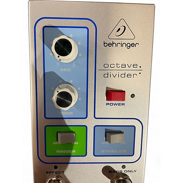 Used Behringer OCTAVE DIVIDER Effect Pedal