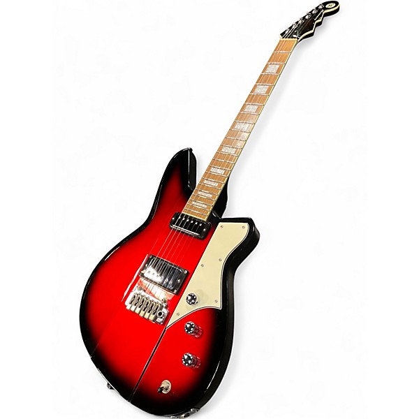 Used Reverend WARHAWK DAW Metallic Candy Red Burst Solid Body Electric Guitar