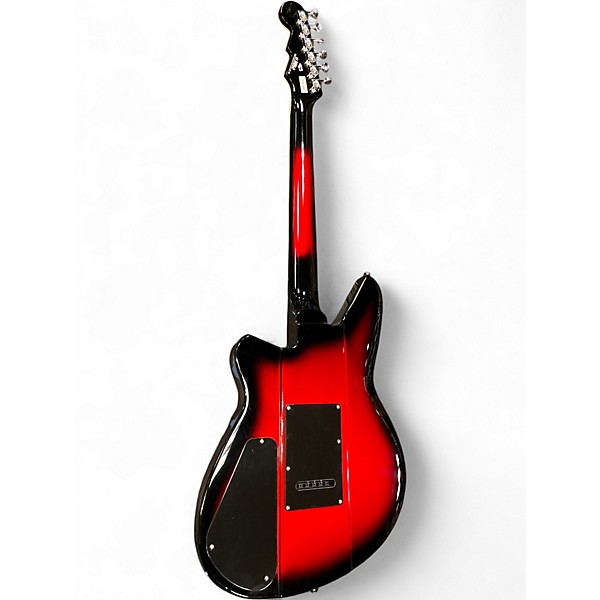 Used Reverend WARHAWK DAW Metallic Candy Red Burst Solid Body Electric Guitar