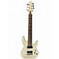 Used Schecter Guitar Research Demon 7 String White Solid Body Electric Guitar thumbnail