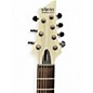 Used Schecter Guitar Research Demon 7 String White Solid Body Electric Guitar