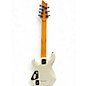 Used Schecter Guitar Research Demon 7 String White Solid Body Electric Guitar