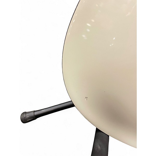 Used Schecter Guitar Research Demon 7 String White Solid Body Electric Guitar