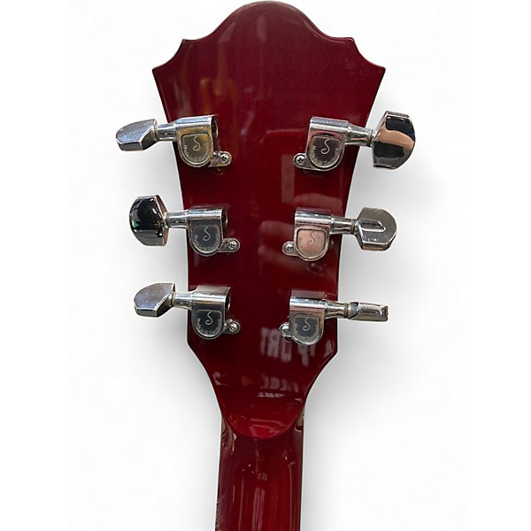 Used Ibanez AFS75T Artcore Bigsby Candy Apple Red Hollow Body Electric Guitar