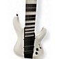 Used Schecter Diamond Series Rob Scallon C8 Arctic White Solid Body Electric Guitar