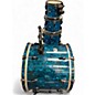 Used Pearl 5 Piece EXR Export Metallic Blue Drum Kit