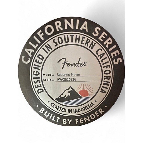 Used Fender Redondo Tobacco Burst Acoustic Electric Guitar