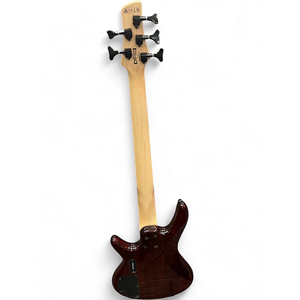 Used Ibanez GSR205 5 String SUNBURST Electric Bass Guitar