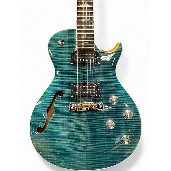 Used PRS Zach Myers Signature SE Blue Solid Body Electric Guitar