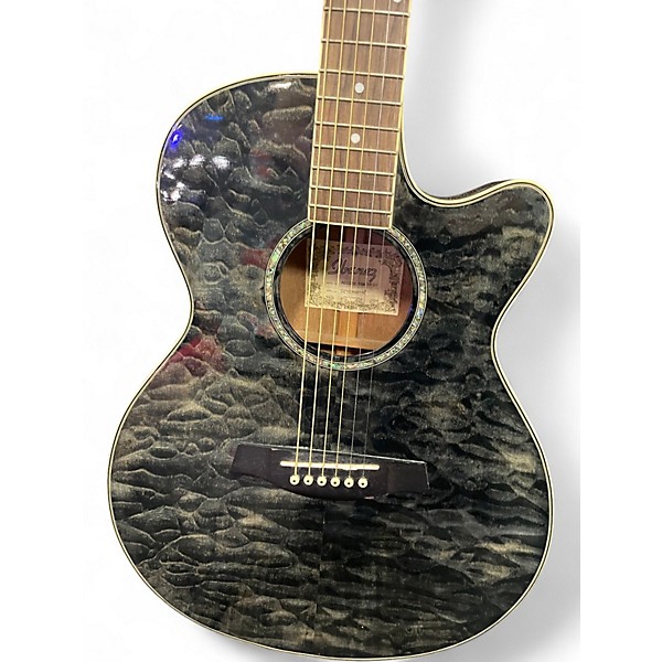 Used Ibanez AEG25E Brown Sunburst Acoustic Electric Guitar