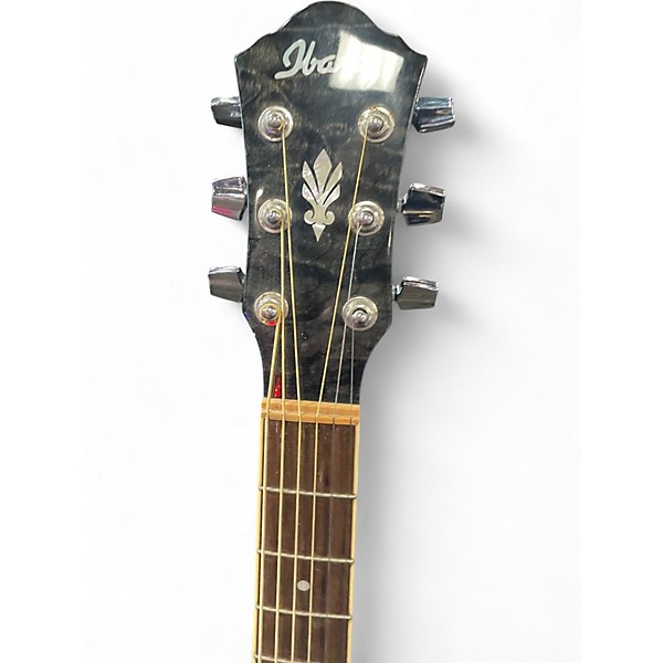 Used Ibanez AEG25E Brown Sunburst Acoustic Electric Guitar