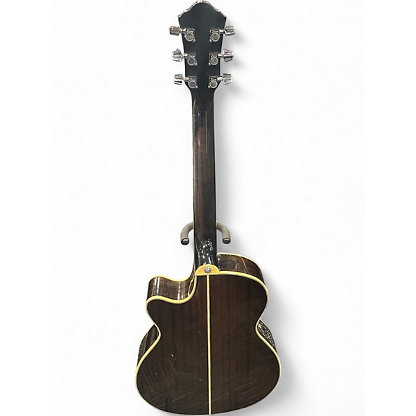 Used Ibanez AEG25E Brown Sunburst Acoustic Electric Guitar