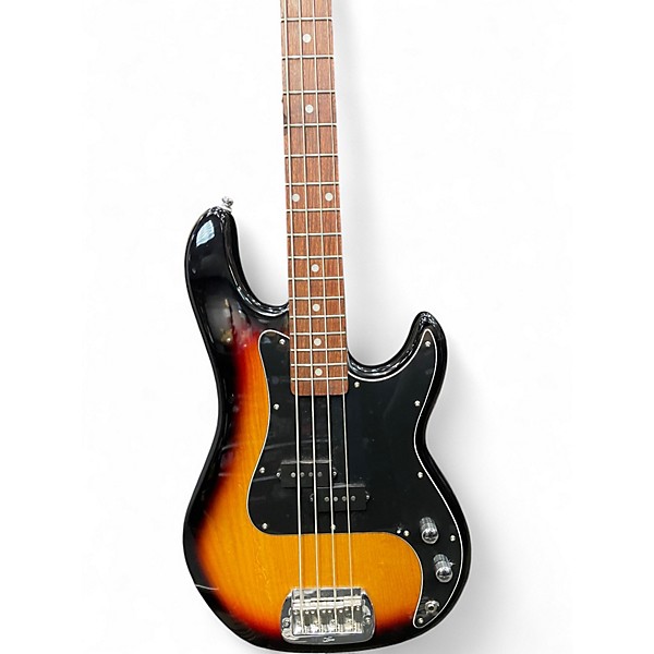 Used G&L Tribute LB100 3 Tone Sunburst Electric Bass Guitar