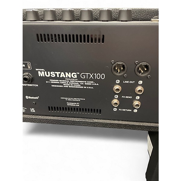 Used Fender Mustang GTX 100 Guitar Combo Amp