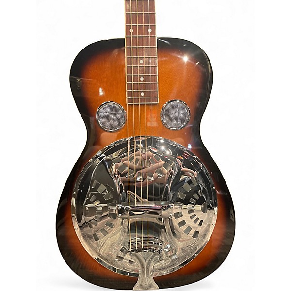 Used Gold Tone PBS Paul E. Beard Signature Square Neck Tobacco Burst Resonator Guitar