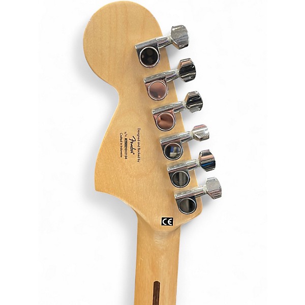 Used Squier MUSTANG HH White Solid Body Electric Guitar