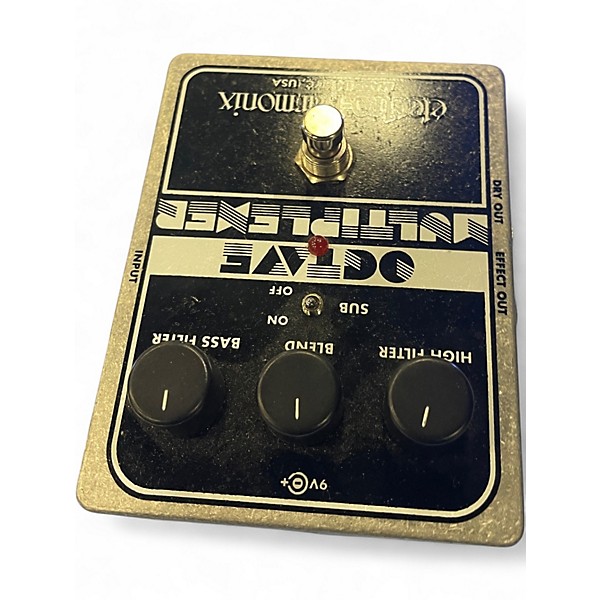 Used Electro-Harmonix Octave Multiplexer Effect Pedal