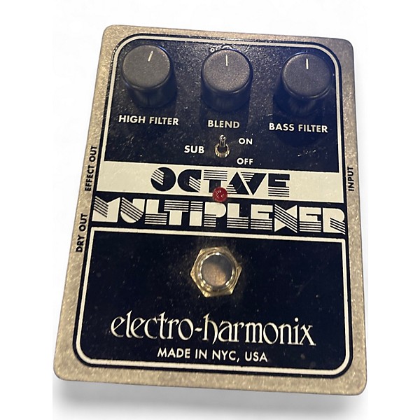 Used Electro-Harmonix Octave Multiplexer Effect Pedal
